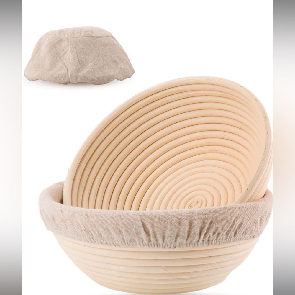 Bread Proofing Basket (1) with Liner